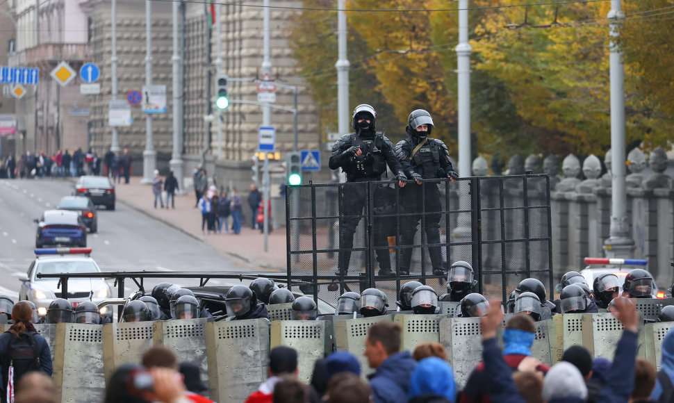 Protestas Minske