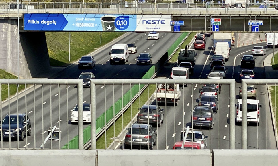 Intensyvus eismas Geležinio Vilko gatvėje