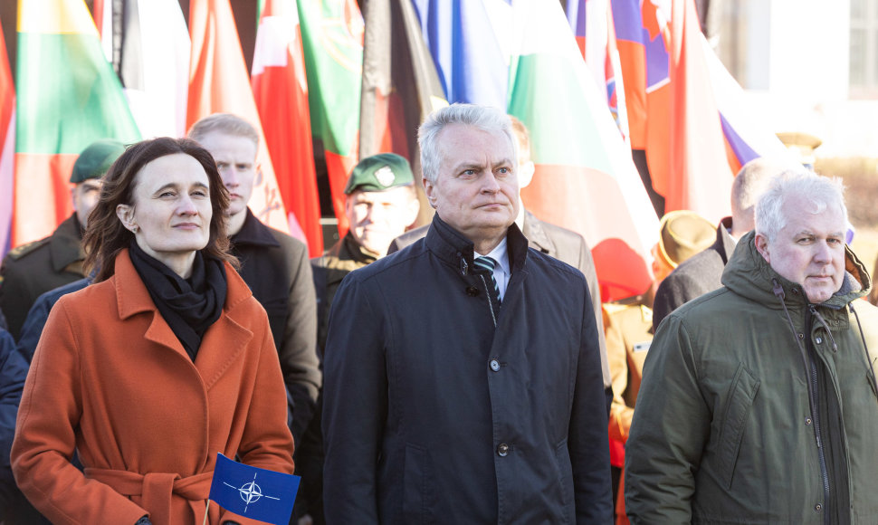 Viktorija Čmilytė-Nielsen, Gitanas Nausėda, Arvydas Anušauskas