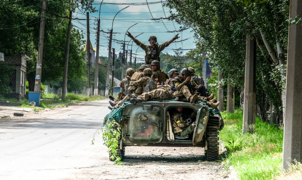 Ukrainos kariai Lysychanske
