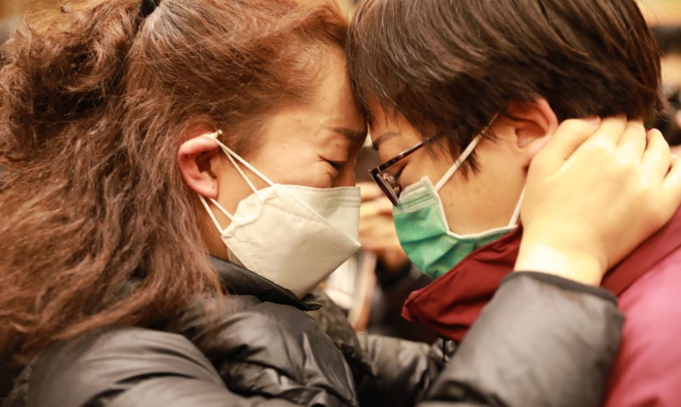 Kinijoje siaučiantis koronavirusas