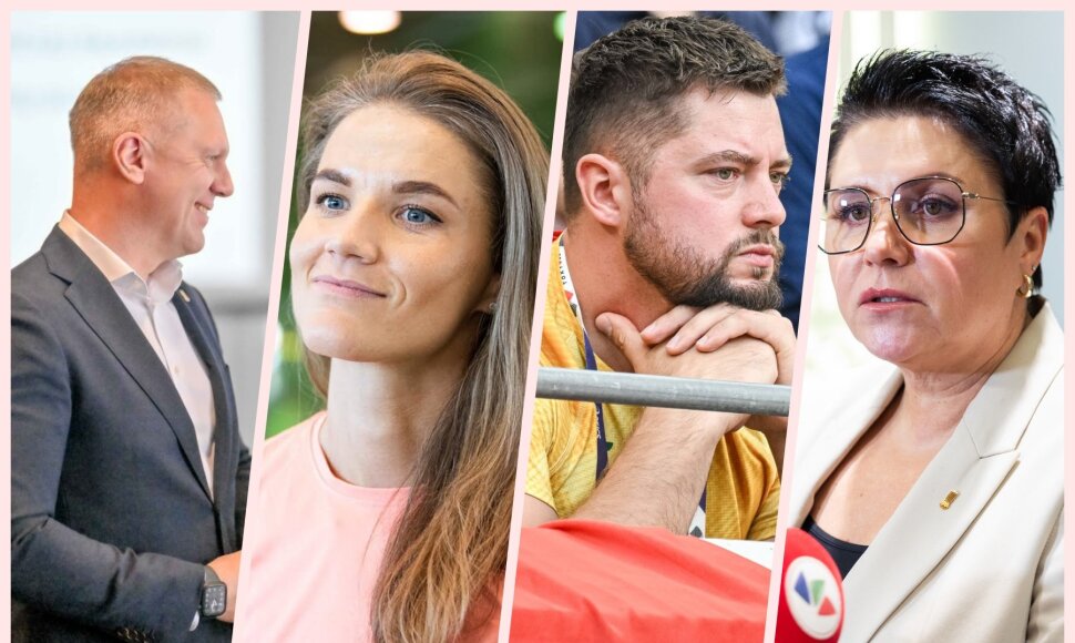 Darius Šaluga ir Daina Gudzinevičiūtė stumia sporto reformą, bet Airinė Palšytė, Mantas Jusis sako, kad tai kelia „pavojų“ Lietuvos sportui.