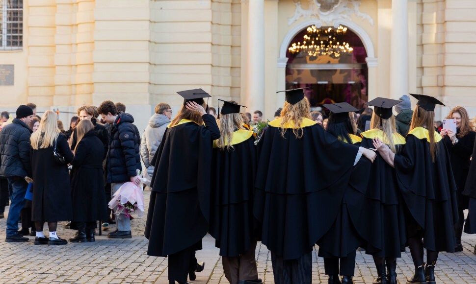 Vilniaus universiteto diplomų teikimas