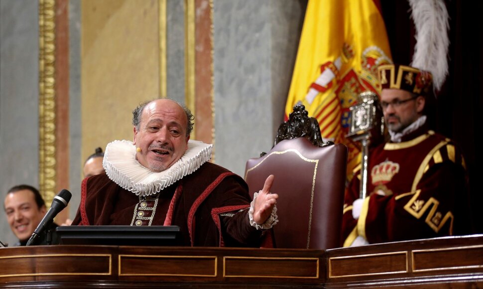 Ispanija mini „Don Kichoto“ autoriaus Cervanteso mirties metines