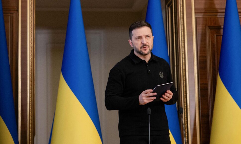 Volodymyras Zelenskis / TETIANA DZHAFAROVA / AFP