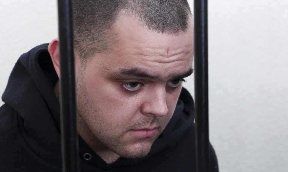 Aidenas Aslinas teisme apsišaukėliškoje Donecko respublikoje