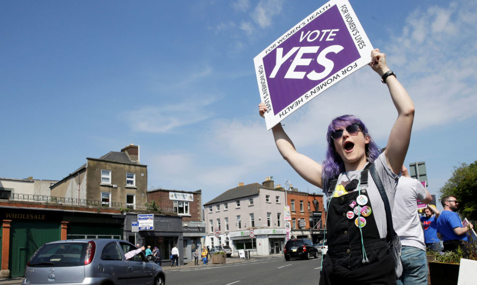 Referendumas Airijoje dėl abortų įstatymo liberalizavimo