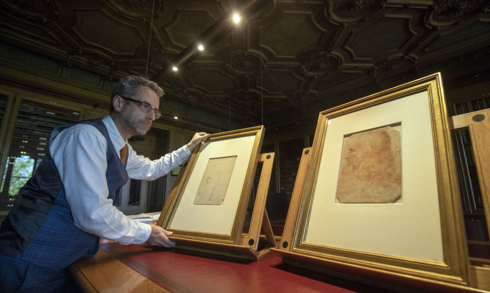 Londone pristatytas naujai identifikuotas Leonardo da Vinci portretas
