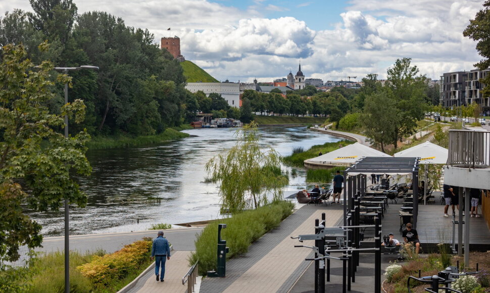 Neris ir jos pakrantės Vilniaus centre