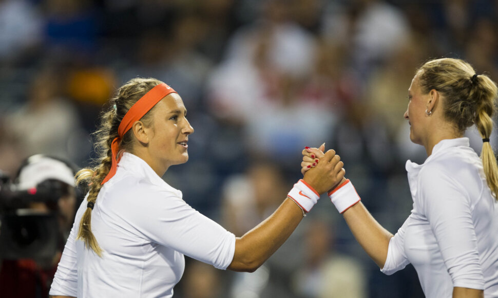 Viktorija Azarenka ir Petra Kvitova