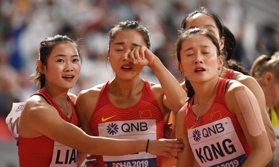 Kinijos 4x100 metrų bėgimo komanda