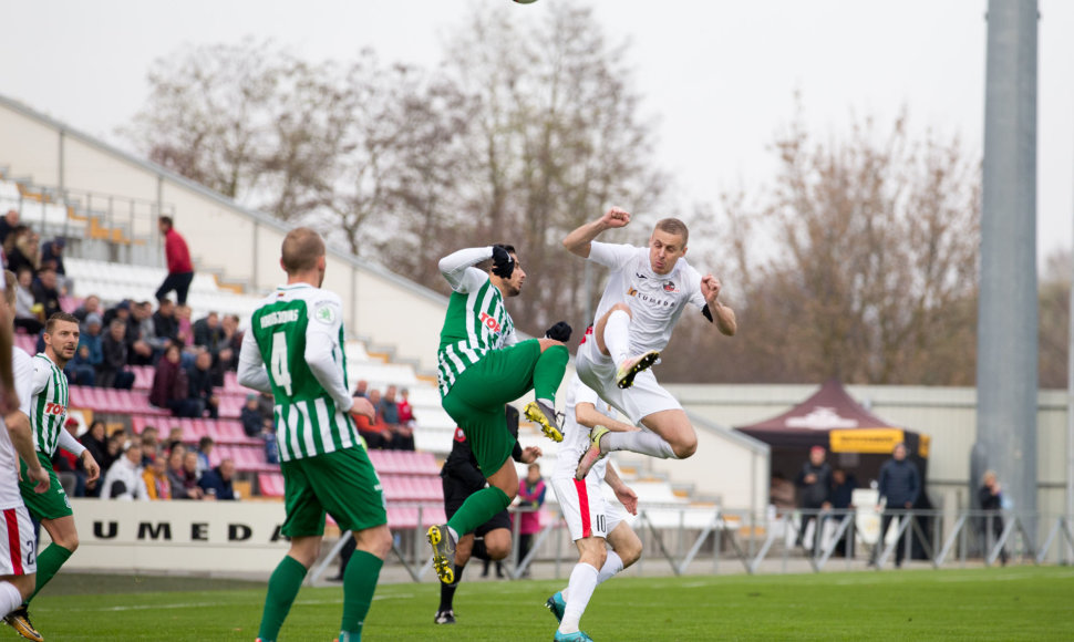 A lygos futbolo rungtynės: „Sūduva“ - Vilniaus „Žalgiris“ 