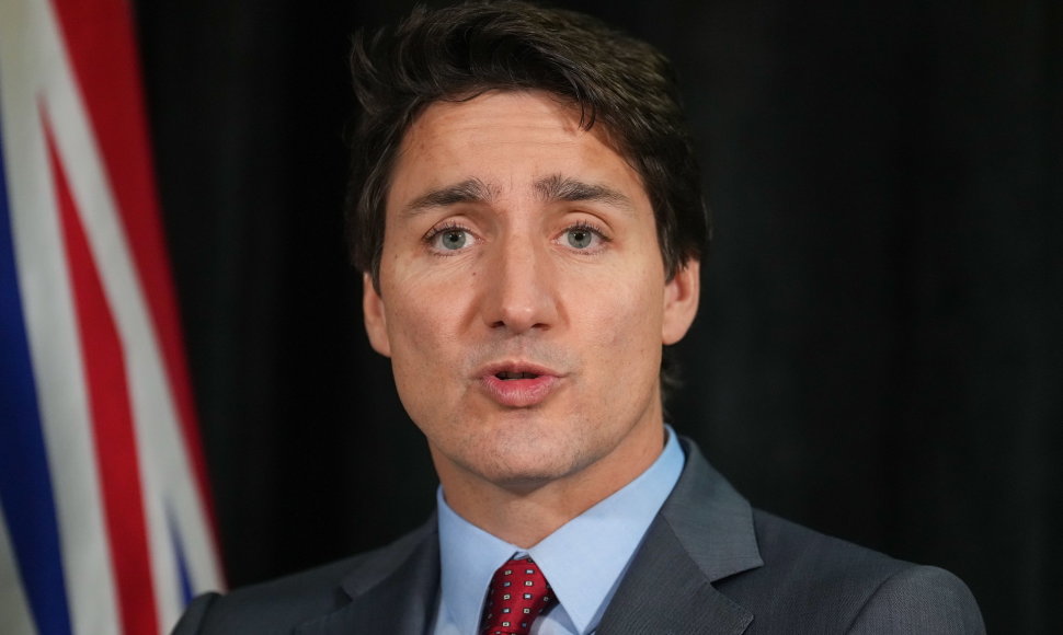 Kanados ministras pirmininkas Justinas Trudeau 