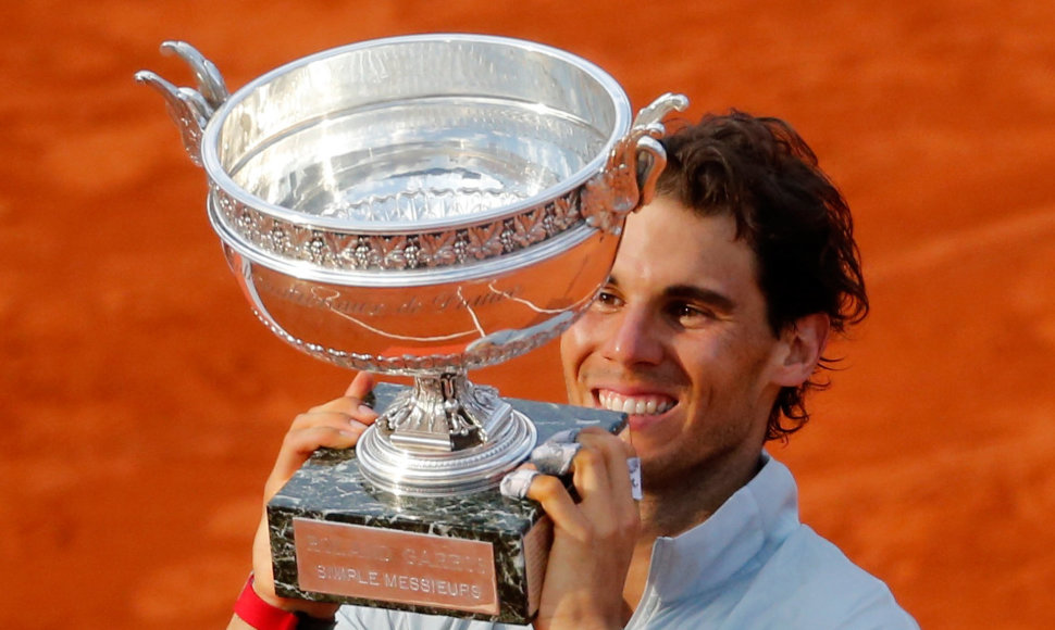 2014 metų turnyro nugalėtojas Rafaelis Nadalis
