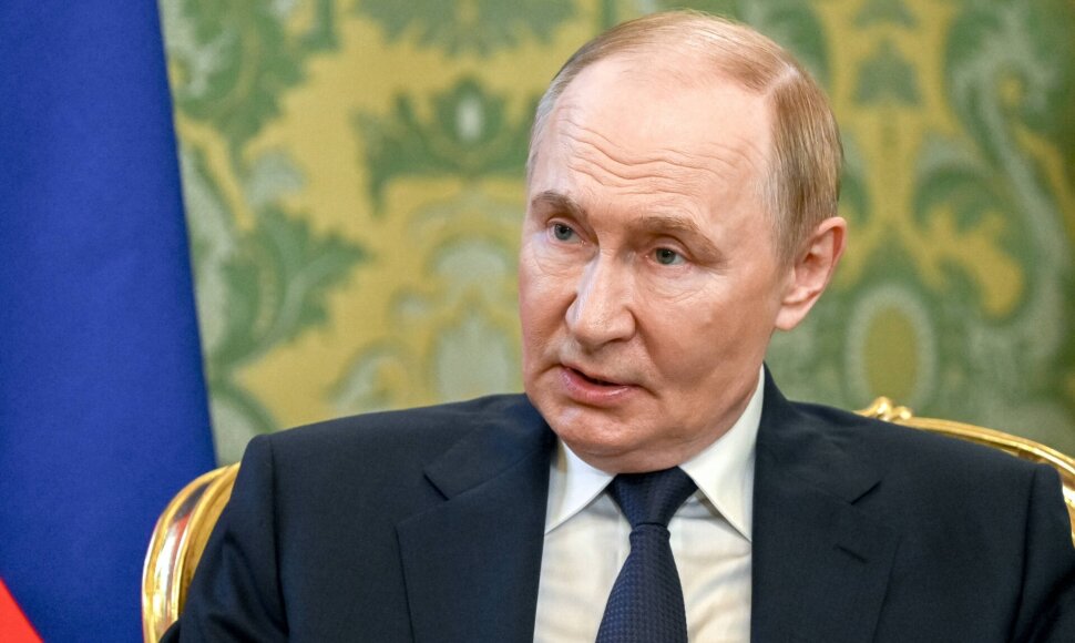 Vladimiras Putinas / IMAGO/Kristina Kormilitsyna / IMAGO/SNA
