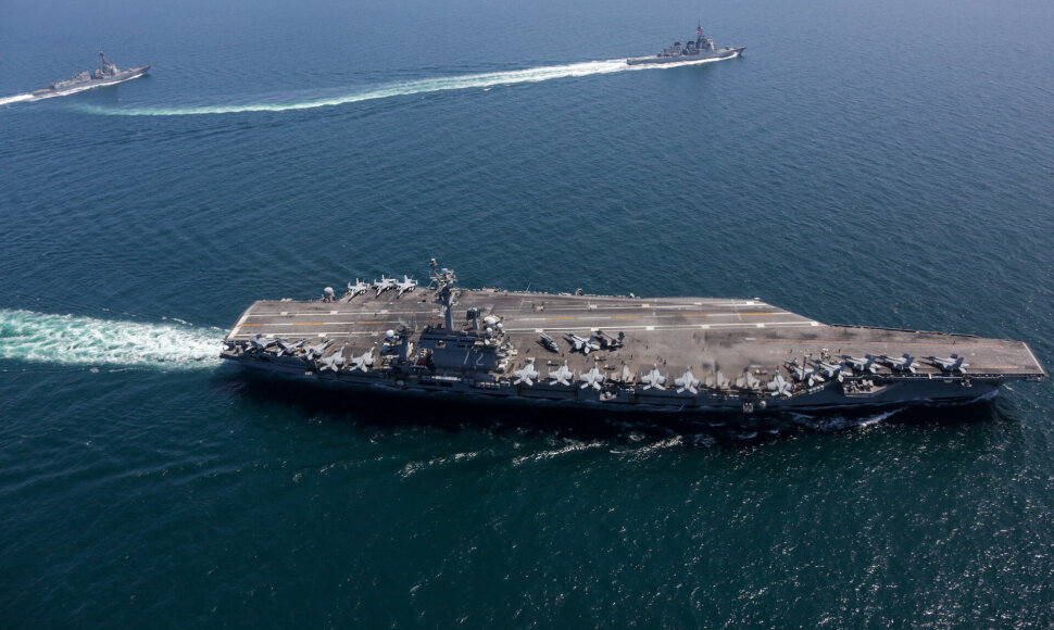 JAV lėktuvne&scaron;is &bdquo;USS Abraham Lincoln&ldquo;