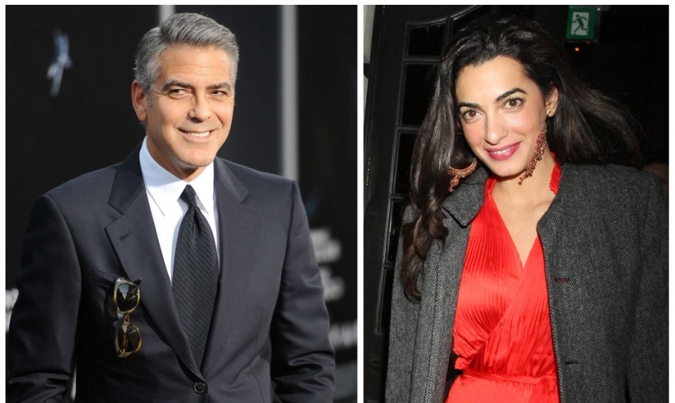 George'as Clooney ir Amal Alamuddin