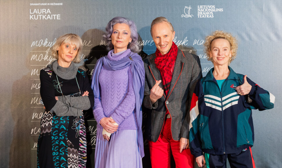 Vitalija Mockevičiūtė, Rimantė Valiukaitė, Rytis Saladžius, Dalia Michelevičiūtė