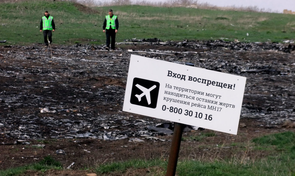 Rytų Ukrainoje tyrėjai rado daugiau numušto MH17 lėktuvo aukų kūnų