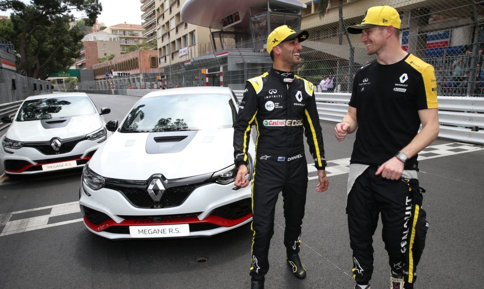 „Renault Megane R.S. Trophy-R“ pristatymas Monake