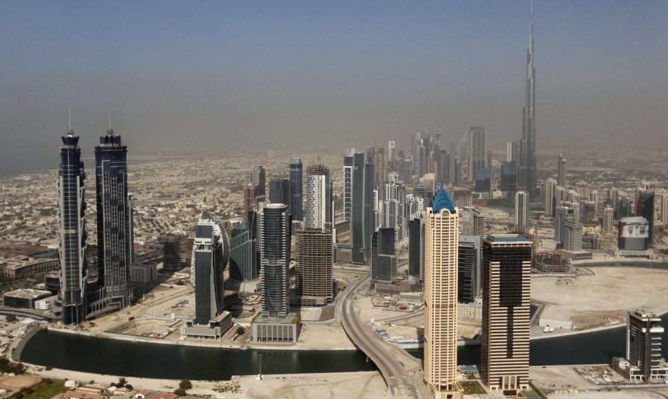Dubajaus nuotraukos iš oro