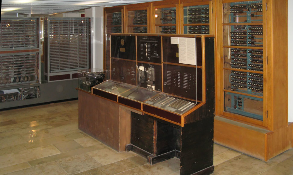 Konrado Zuse pagamintas kompiuteris Z4 muziejuje