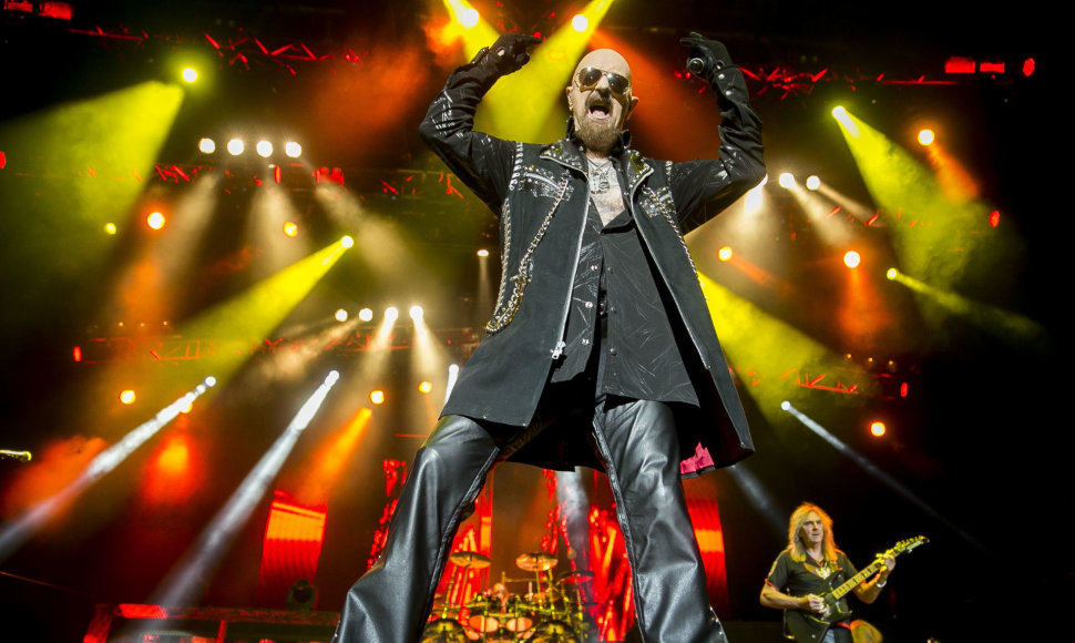 „Judas Priest“ koncerto Vilniuje akimirka