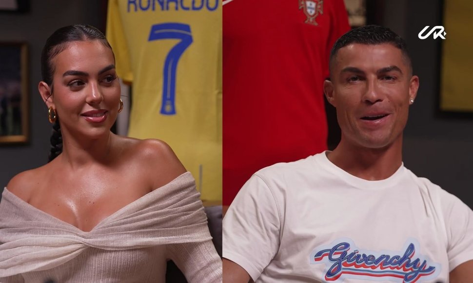 Cristiano Ronaldo ir Georgina Rodriguez