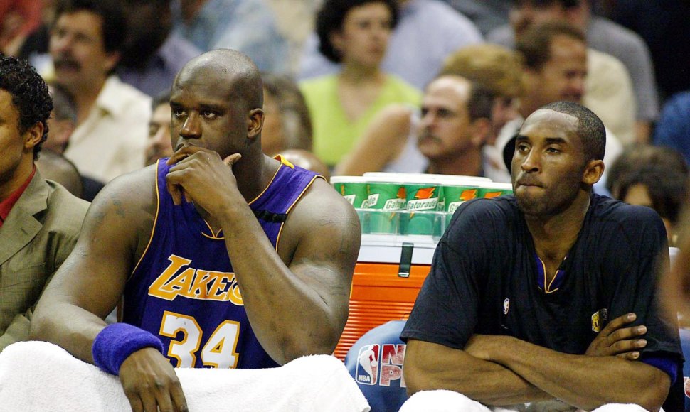 Shaquille'as O’Nealas ir Kobe Bryantas