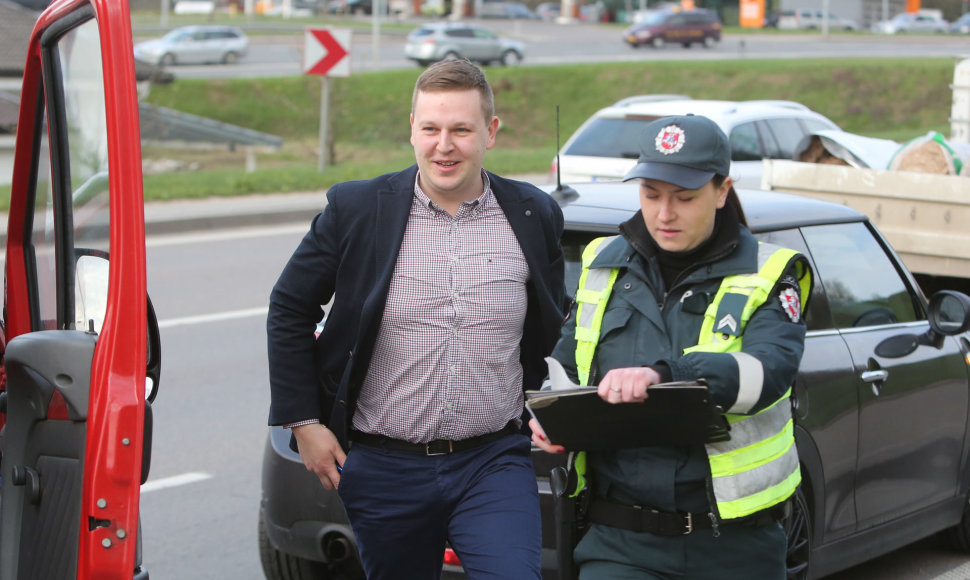 Rytinis policijos reidas Vilniuje