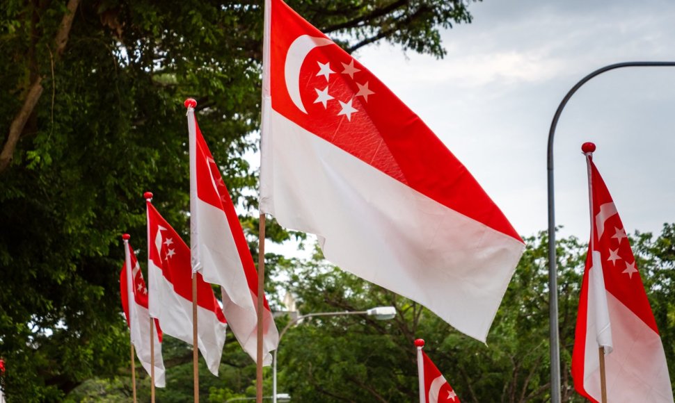 Singapūro vėliavos