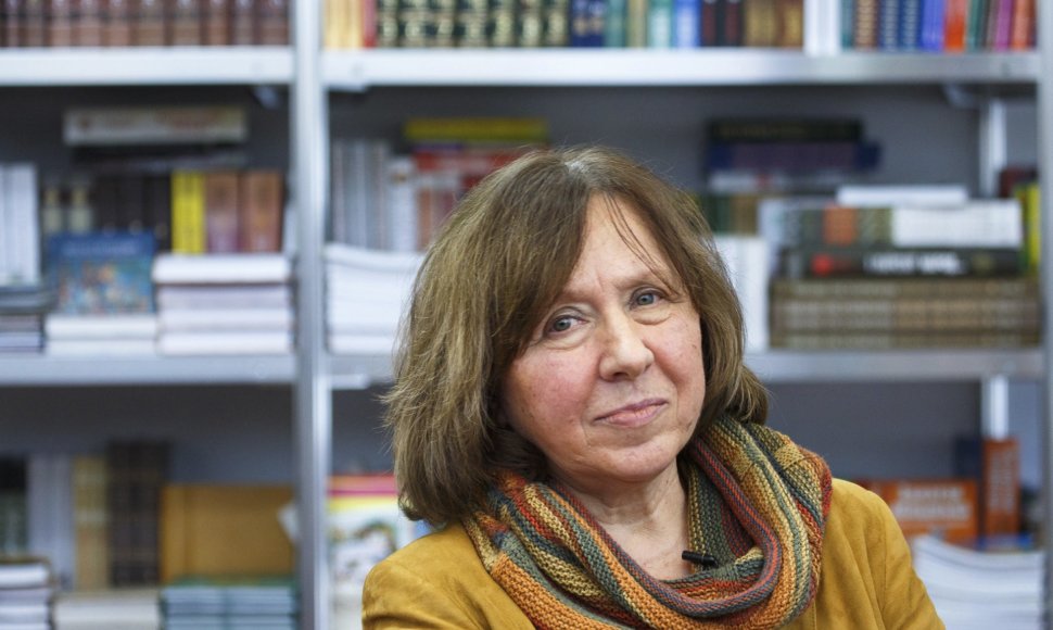 Baltarusių rašytoja Svetlana Aleksijevič