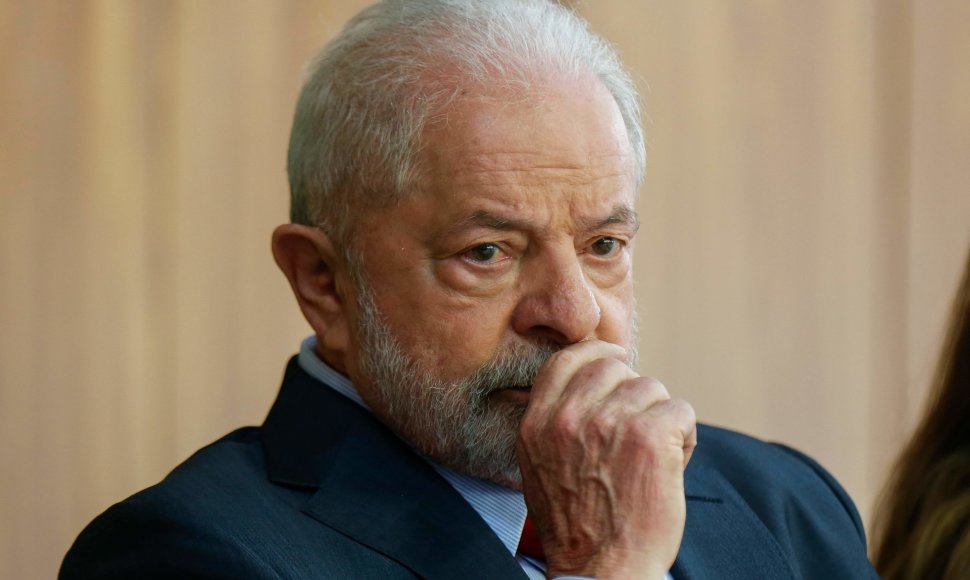Brazilijos prezidentas Luizas Inacio Lula da Silva