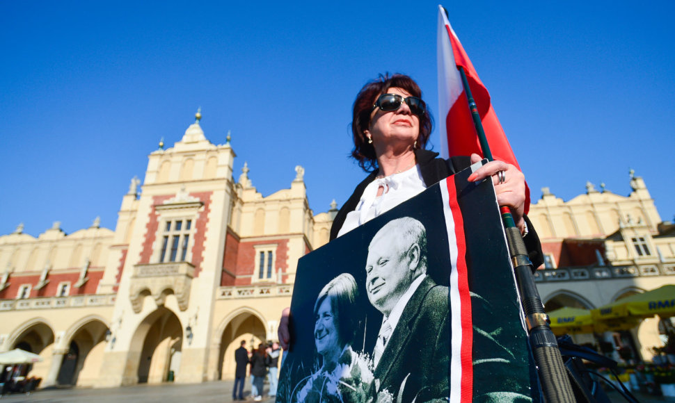 Lenkija mini prezidentinio lėktuvo katastrofos Rusijoje 7-ąsias metines