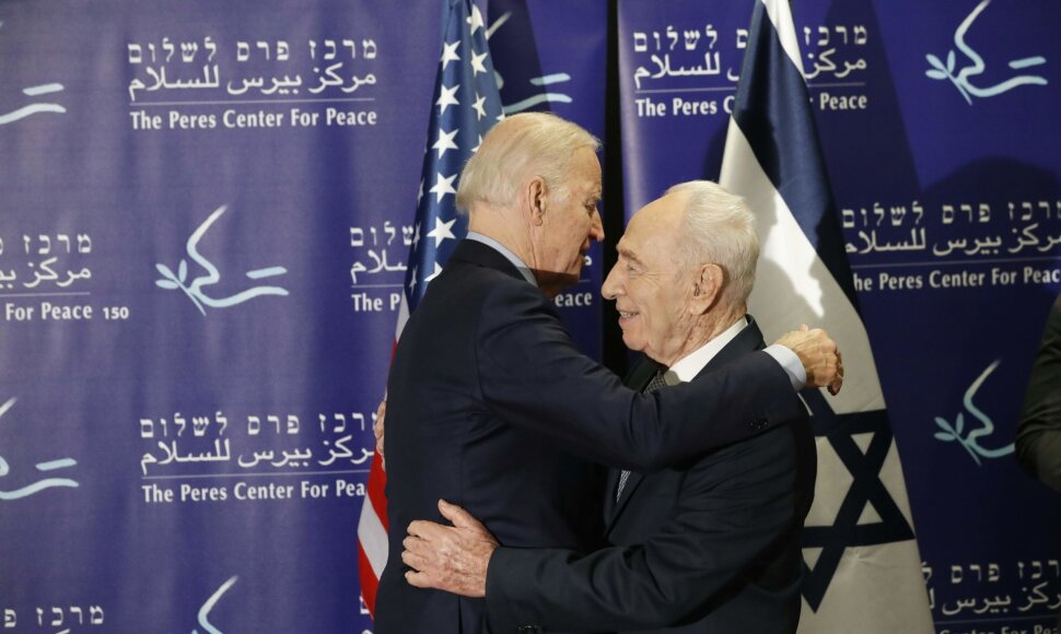 Joe Bidenas atvyko į Izraelį