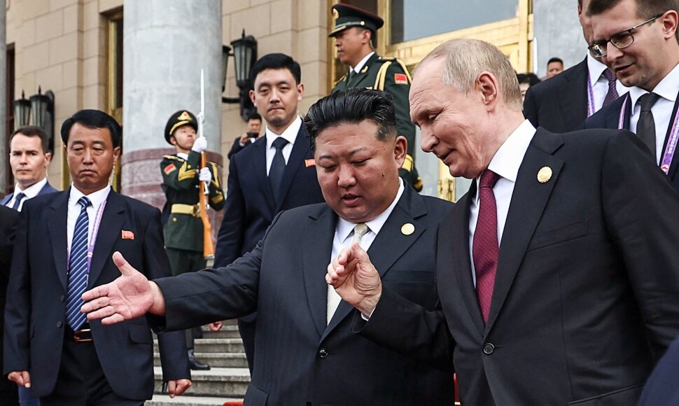 Kim Jong Unas, Vladimiras Putinas