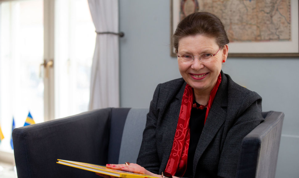 Švedijos ambasadorė Lietuvoje Maria Christina Lundqvist