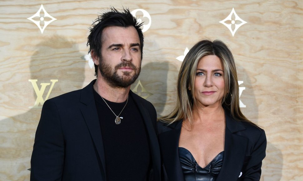 Justinas Theroux ir Jennifer Aniston