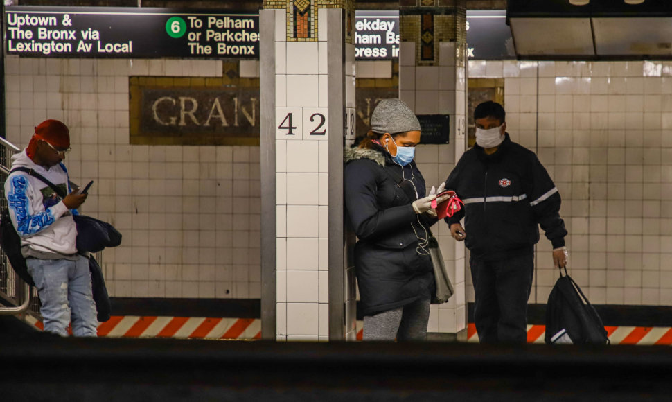 Ištuštėjęs Niujorko metro