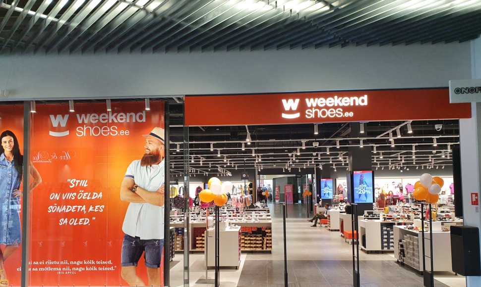 Estijos drabužių ir avalynės prekybos platforma „Weekend“   