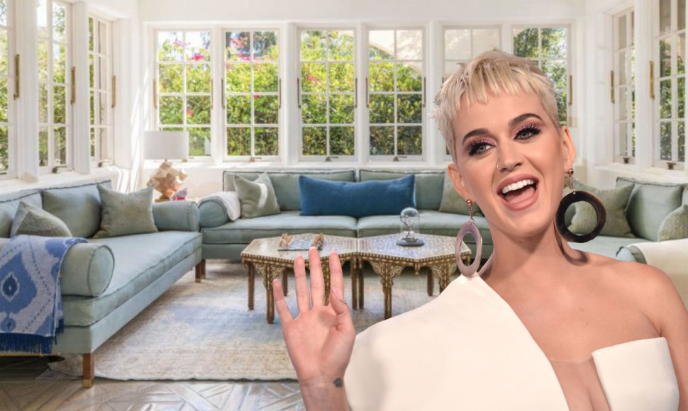 Katy Perry už 9,5 mln. dolerių parduoda namą Holivudo kalvose