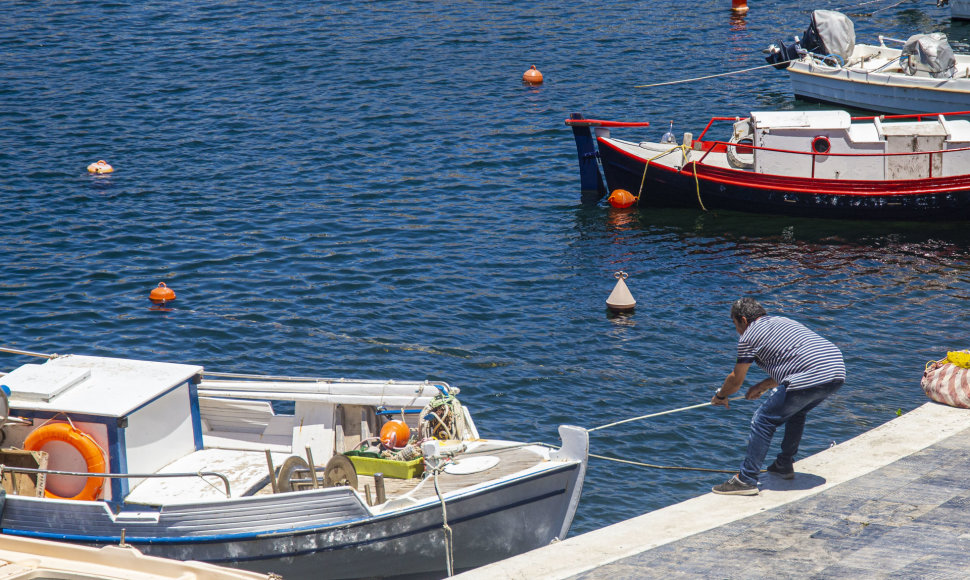 Kretos miestas Agios Nikolaos