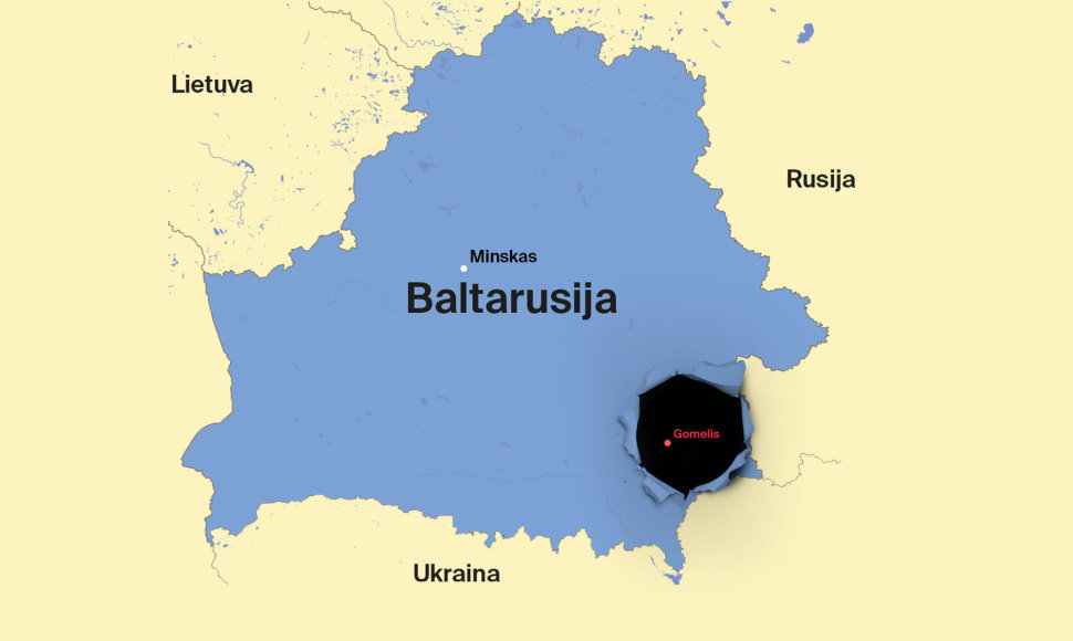 Sprogimai Baltarusijoje. Elenos Kanarskaitės iliustracija