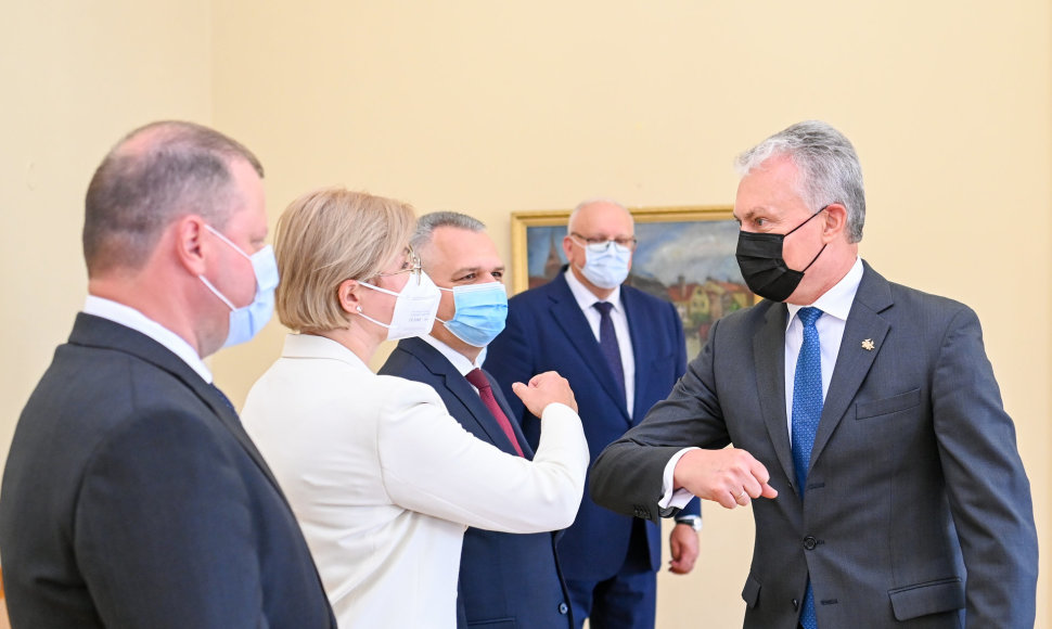 Prezidentas susitinka su Seimo opozicija