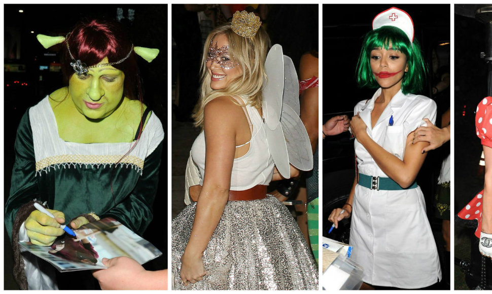 Žvaigždės švenčia Heloviną: Coltonas Haynesas, Hilary Duff, Ashley Madekwe ir Paris Hilton