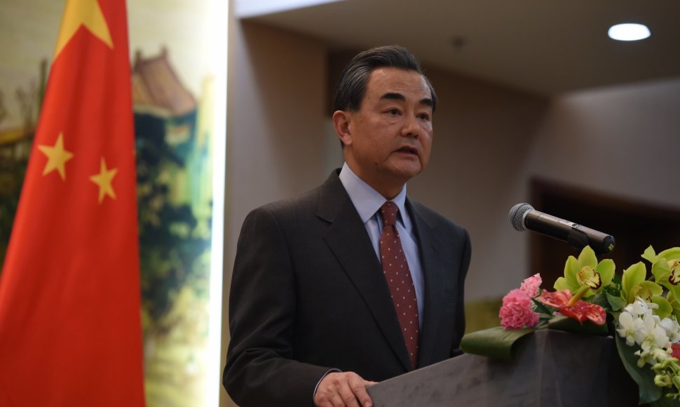 Kinijos užsienio reikalų ministras Wang Yi