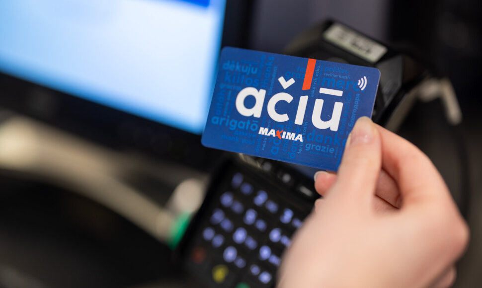 „Ačiū“ kortelė