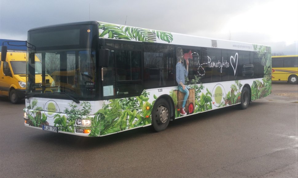 Viešuoju transportu po Kretingą bus galima važinėti nemokamai.