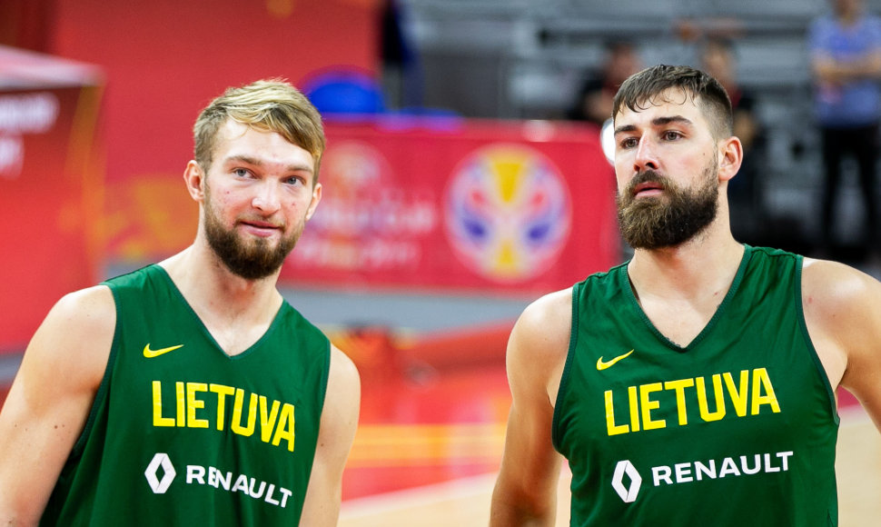 Domantas Sabonis ir Jonas Valančiūnas