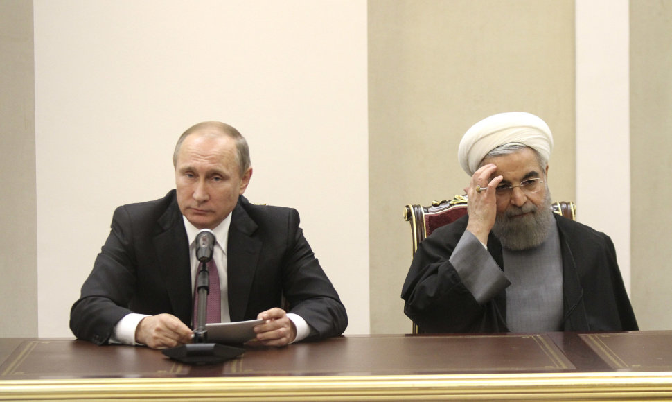 Rusijos ir Irano prezidentai Teherane 